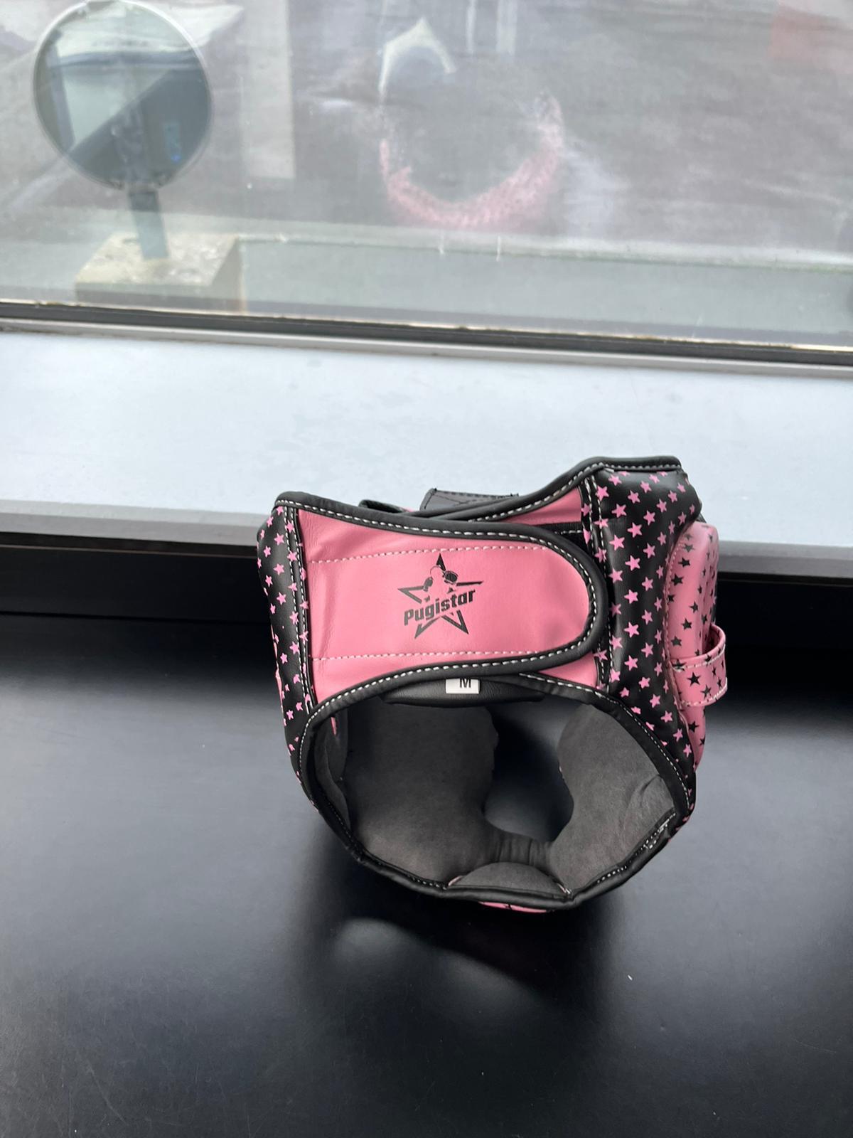 Casque étoilé synthétique enfant Pugistar