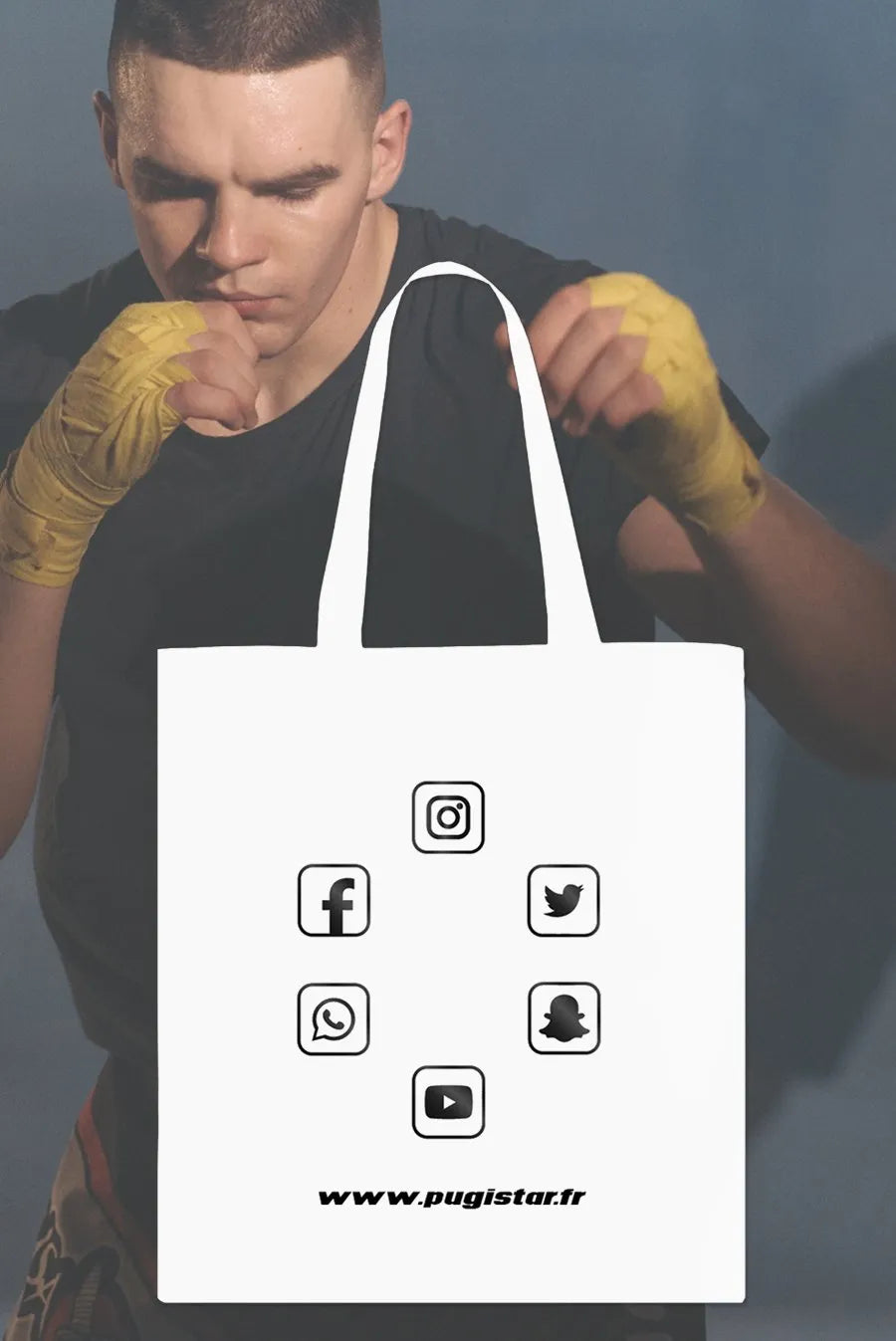 Sac toile Pugistar