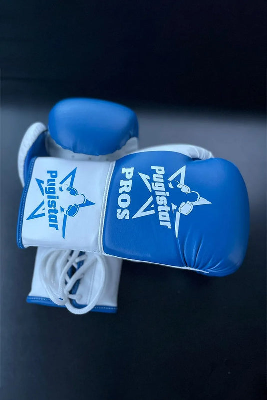 Paire de gants pros cuir à lacets Pugistar