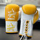 Paire de gants pros cuir à lacets Pugistar