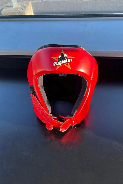 Casque compétition cuir Pugistar
