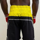 Short jaune et noir Pugistar