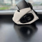 Casque synthétique logo & texte Pugistar