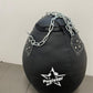Poire à uppercut pleine cuir noire Pugistar