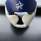 Casque synthétique logo & texte Pugistar